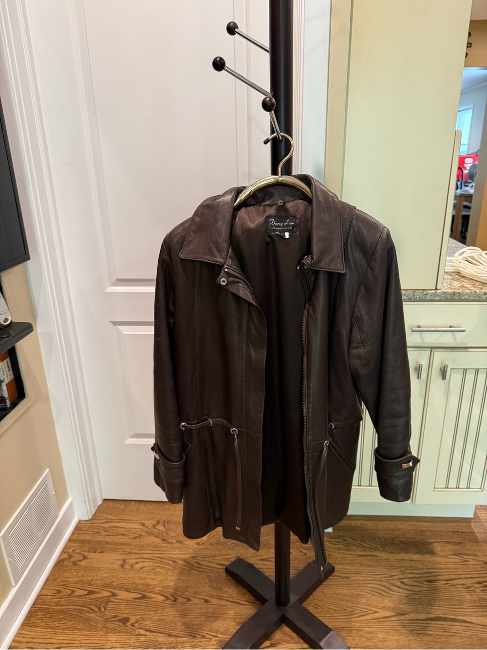 Darcy Law Dark Brown Leather Jacket